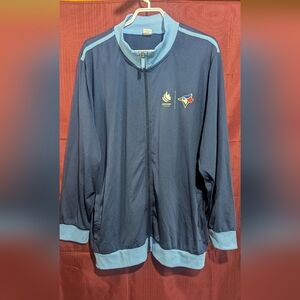 Toronto Blue Jays Cricket Canada Men's blue Activewear Jacket XL